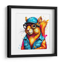 Ardilla Pintora Pop Art - LizmarArt | Cuadro decorativo de Canvas Lab