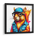 Ardilla Pintora Pop Art - LizmarArt | Cuadro decorativo de Canvas Lab