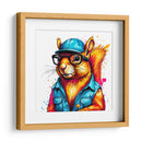 Ardilla Pintora Pop Art - LizmarArt | Cuadro decorativo de Canvas Lab