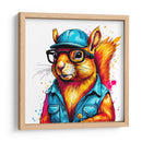 Ardilla Pintora Pop Art - LizmarArt | Cuadro decorativo de Canvas Lab