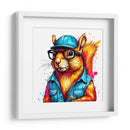 Ardilla Pintora Pop Art - LizmarArt | Cuadro decorativo de Canvas Lab