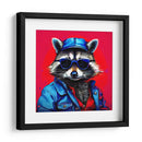 Mapache Mecánico Pop Art - LizmarArt | Cuadro decorativo de Canvas Lab