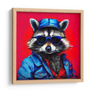 Mapache Mecánico Pop Art - LizmarArt | Cuadro decorativo de Canvas Lab