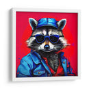 Mapache Mecánico Pop Art - LizmarArt | Cuadro decorativo de Canvas Lab