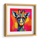 Jirafa Educadora Pop Art - LizmarArt | Cuadro decorativo de Canvas Lab