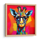 Jirafa Educadora Pop Art - LizmarArt | Cuadro decorativo de Canvas Lab