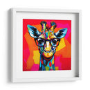 Jirafa Educadora Pop Art - LizmarArt | Cuadro decorativo de Canvas Lab