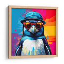 Pingüino Explorador Pop Art - LizmarArt | Cuadro decorativo de Canvas Lab