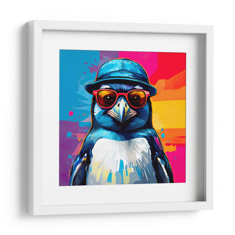 Pingüino Explorador Pop Art - LizmarArt | Cuadro decorativo de Canvas Lab
