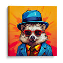 Erizo Detective Pop Art - LizmarArt | Cuadro decorativo de Canvas Lab