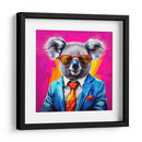 Koala Empresario Pop Art - LizmarArt | Cuadro decorativo de Canvas Lab
