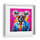 Koala Empresario Pop Art - LizmarArt | Cuadro decorativo de Canvas Lab