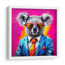 Koala Empresario Pop Art - LizmarArt | Cuadro decorativo de Canvas Lab