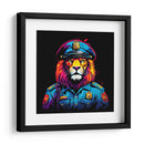 León Policía Pop Art - LizmarArt | Cuadro decorativo de Canvas Lab