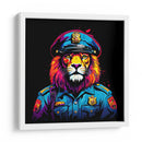 León Policía Pop Art - LizmarArt | Cuadro decorativo de Canvas Lab