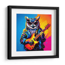 Búho Estrella de Rock Pop Art - LizmarArt | Cuadro decorativo de Canvas Lab