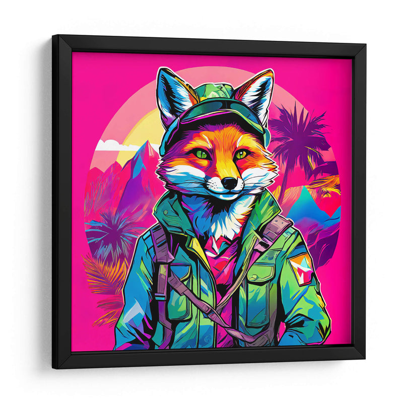 Zorro Explorador Pop Art - LizmarArt | Cuadro decorativo de Canvas Lab