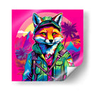 Zorro Explorador Pop Art - LizmarArt | Cuadro decorativo de Canvas Lab