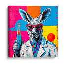 Canguro Científico Pop Art - LizmarArt | Cuadro decorativo de Canvas Lab