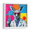 Canguro Científico Pop Art - LizmarArt | Cuadro decorativo de Canvas Lab