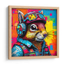 Ardilla Piloto Pop Art - LizmarArt | Cuadro decorativo de Canvas Lab