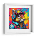 Ardilla Piloto Pop Art - LizmarArt | Cuadro decorativo de Canvas Lab