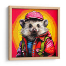 Erizo Estudiante Pop Art - LizmarArt | Cuadro decorativo de Canvas Lab