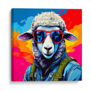 Oveja Estudiante Pop Art - LizmarArt | Cuadro decorativo de Canvas Lab