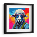 Oveja Estudiante Pop Art - LizmarArt | Cuadro decorativo de Canvas Lab