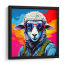 Oveja Estudiante Pop Art - LizmarArt | Cuadro decorativo de Canvas Lab