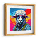 Oveja Estudiante Pop Art - LizmarArt | Cuadro decorativo de Canvas Lab