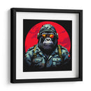 Gorila Militar Pop Art - LizmarArt | Cuadro decorativo de Canvas Lab