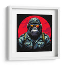 Gorila Militar Pop Art - LizmarArt | Cuadro decorativo de Canvas Lab