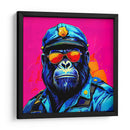 Gorila Policía Pop Art - LizmarArt | Cuadro decorativo de Canvas Lab