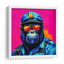 Gorila Policía Pop Art - LizmarArt | Cuadro decorativo de Canvas Lab