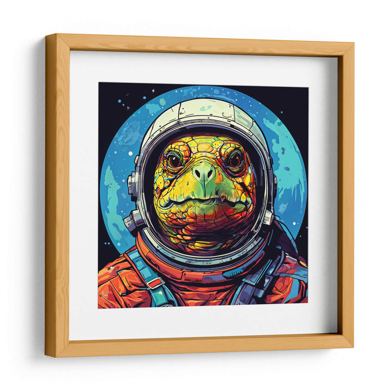 Tortuga Astronauta Pop Art - LizmarArt | Cuadro decorativo de Canvas Lab