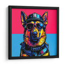 Perro Policía Pop Art - LizmarArt | Cuadro decorativo de Canvas Lab