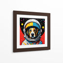 Perro Astronauta Pop Art - LizmarArt | Cuadro decorativo de Canvas Lab