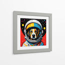 Perro Astronauta Pop Art - LizmarArt | Cuadro decorativo de Canvas Lab