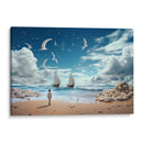 Sueño en la playa - Cecilia Flores | Cuadro decorativo de Canvas Lab