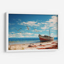 Playa-Gaviotas - Cecilia Flores | Cuadro decorativo de Canvas Lab