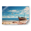 Playa-Gaviotas - Cecilia Flores | Cuadro decorativo de Canvas Lab