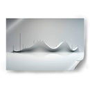 Ondas musicales y Color - Cecilia Flores | Cuadro decorativo de Canvas Lab