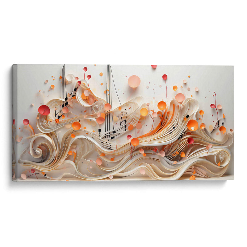 Música y Árboles 6 - Cecilia Flores | Cuadro decorativo de Canvas Lab