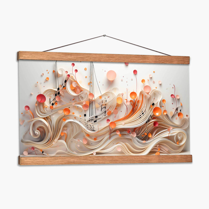 Música y Árboles 6 - Cecilia Flores | Cuadro decorativo de Canvas Lab