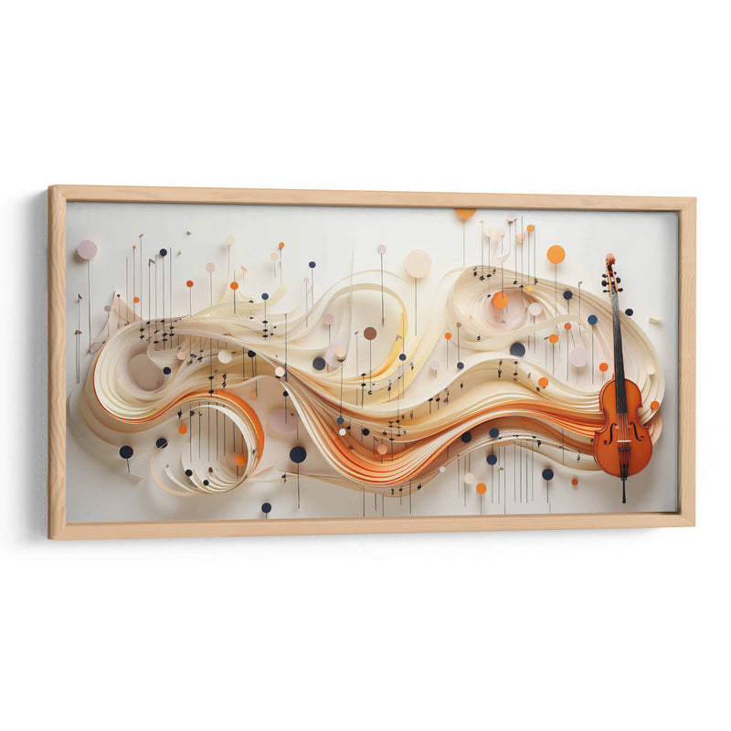 Música y Árboles - Cecilia Flores | Cuadro decorativo de Canvas Lab