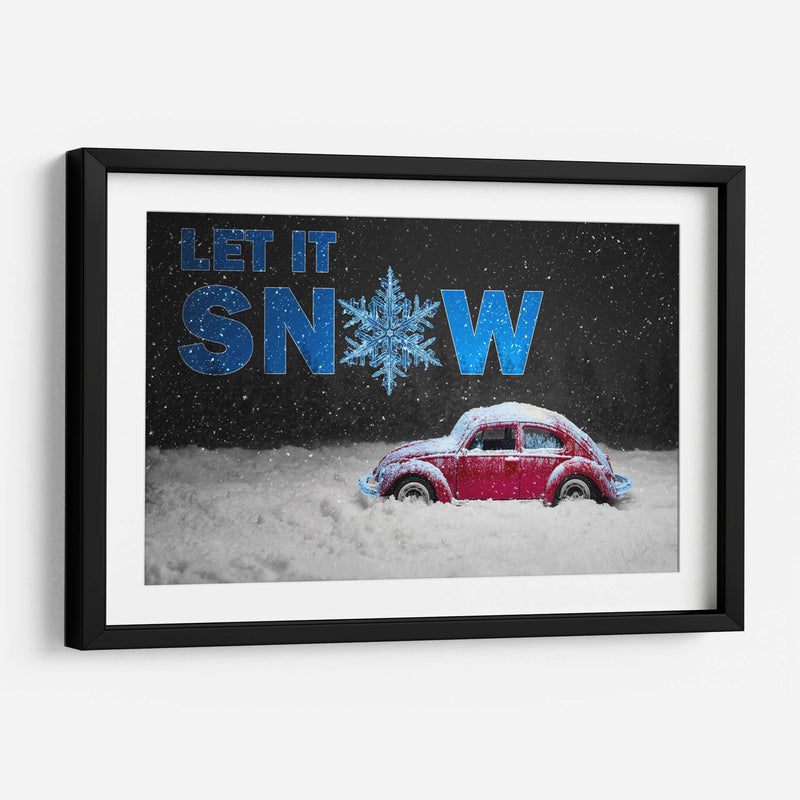 Let it Snow - v3n3n0 | Cuadro decorativo de Canvas Lab