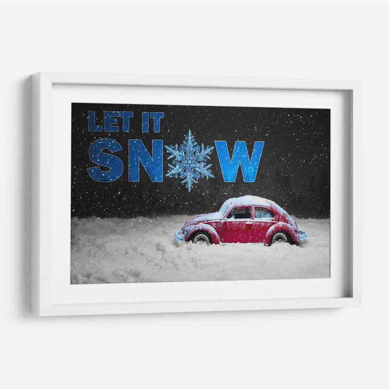 Let it Snow - v3n3n0 | Cuadro decorativo de Canvas Lab