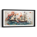 Mar y Barco 2 - Cecilia Flores | Cuadro decorativo de Canvas Lab