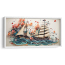 Mar y Barco 2 - Cecilia Flores | Cuadro decorativo de Canvas Lab